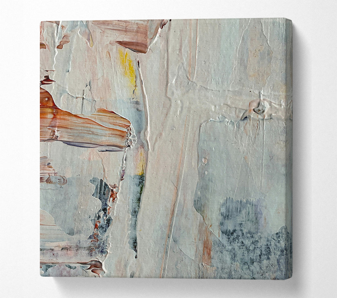  A Canvas Print of Grey Abstract Strokes Canvas Print