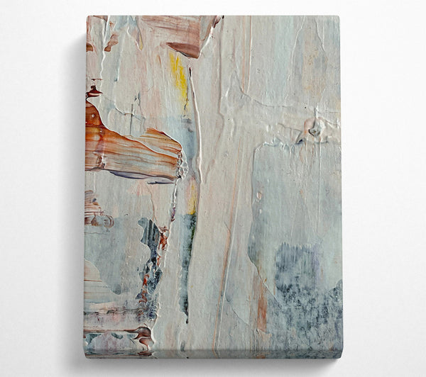  A Canvas Print of Grey Abstract Strokes Canvas Print