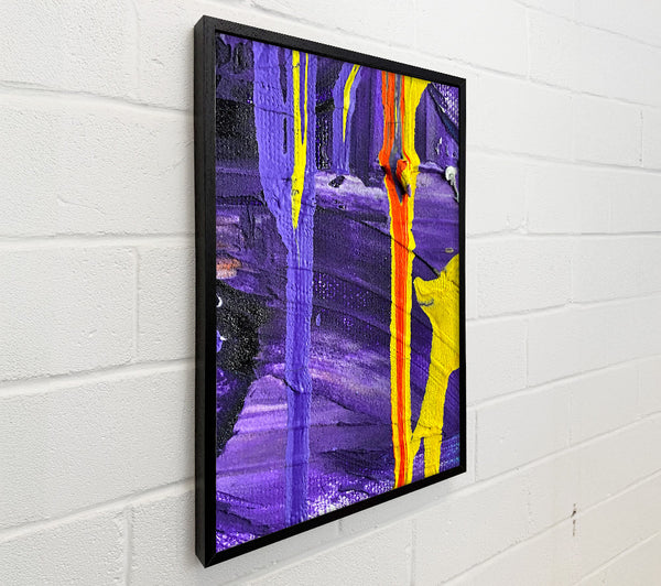 Purple And Yellow Lines