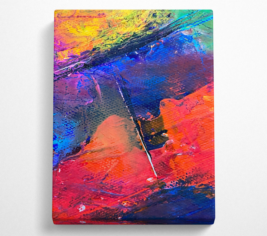  A Canvas Print of Crimson Canvas Dreams Canvas Print