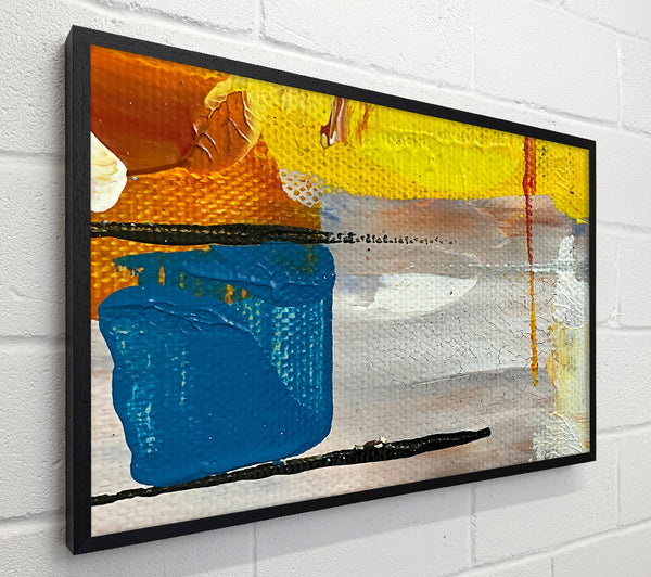 Azure And Yellow Lines