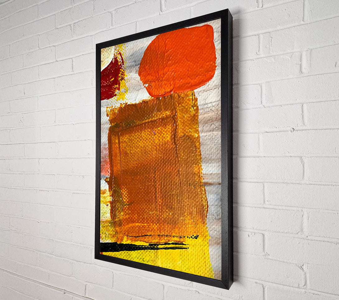  A Canvas Print of The Orange Square Canvas Print