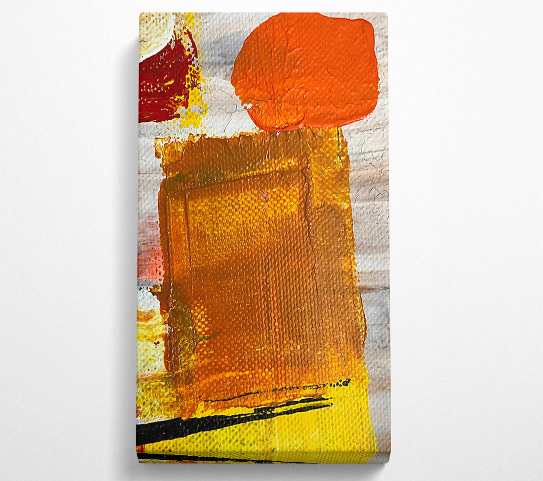  A Canvas Print of The Orange Square Canvas Print