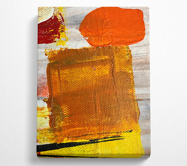  A Canvas Print of The Orange Square Canvas Print