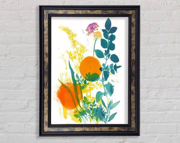 The Floral Spring Time Framed Print
