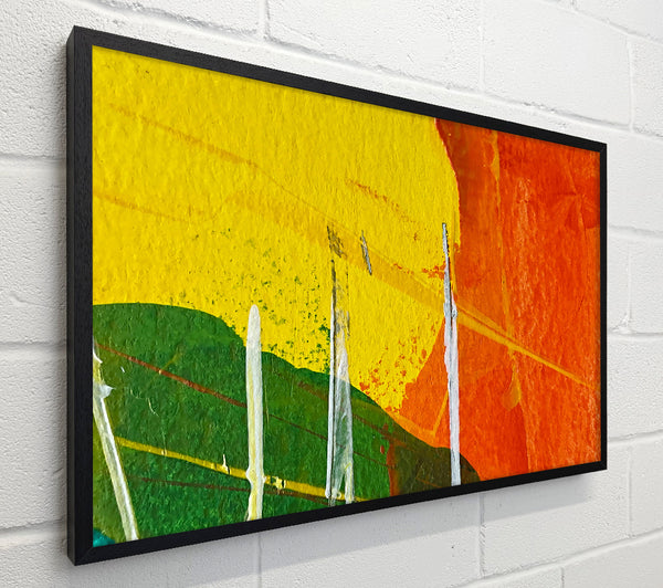 Yellow And Orange Abstract