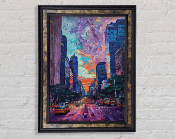 The Gouche City Framed Print
