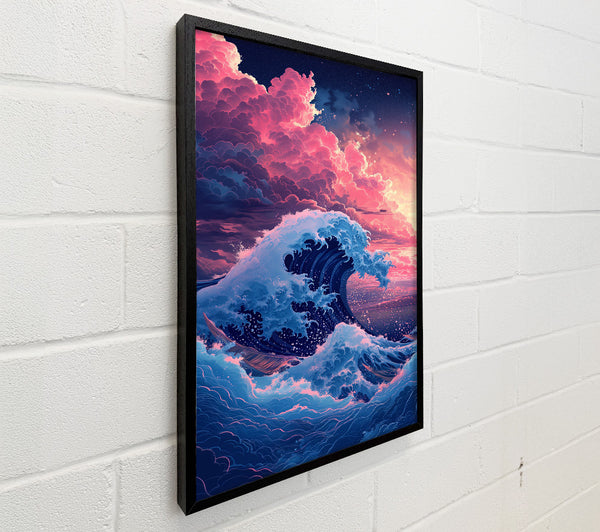 The Great Wave Sunset