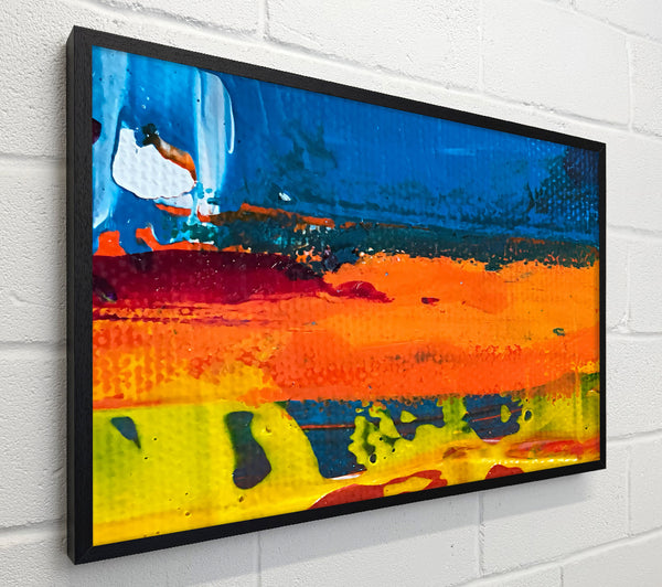 Orange Abstract Horizon
