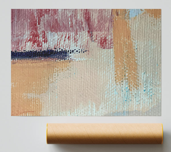 Peach Abstract Study