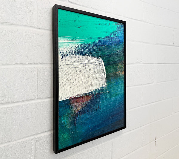 Teal And White Dreamscape
