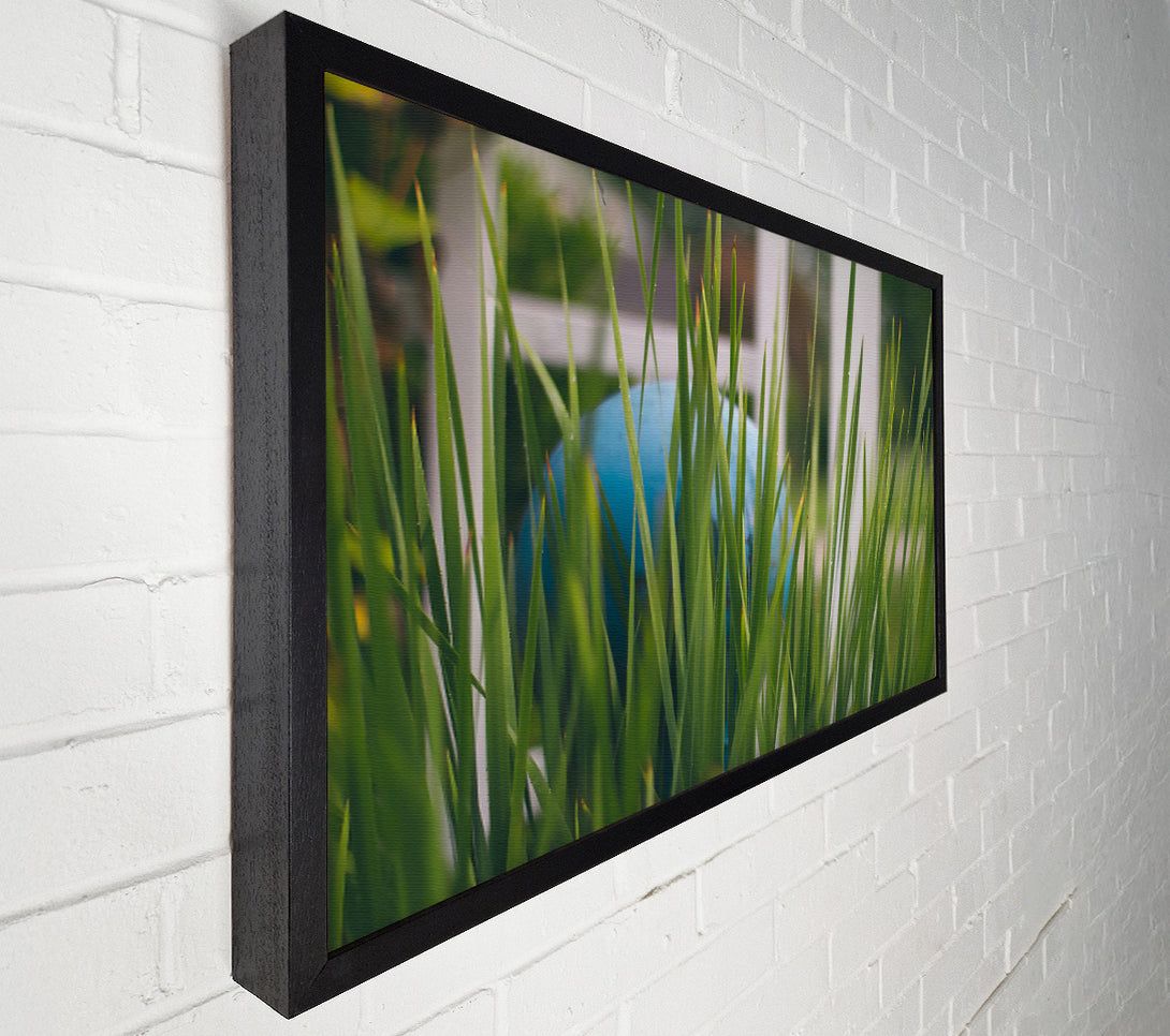  A Canvas Print of Hidden Blue Orb Canvas Print