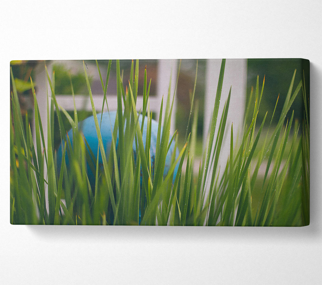  A Canvas Print of Hidden Blue Orb Canvas Print