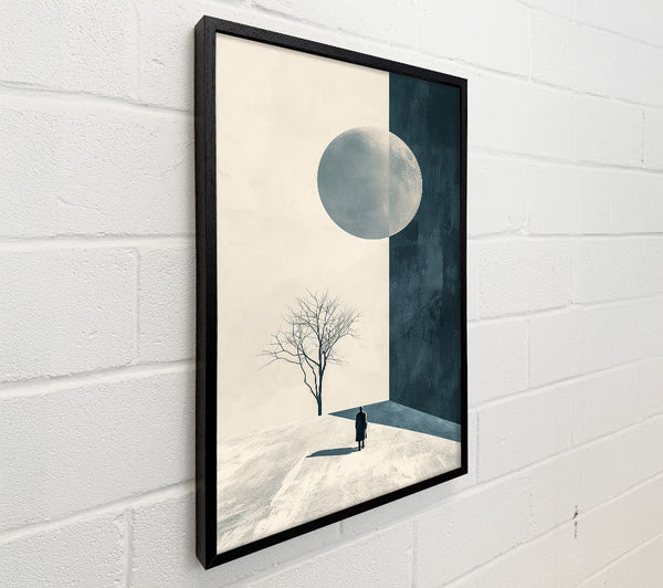 The Moon And Cold Tree