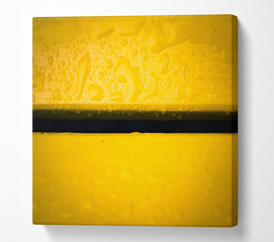  A Canvas Print of Golden Raindrops Canvas Print