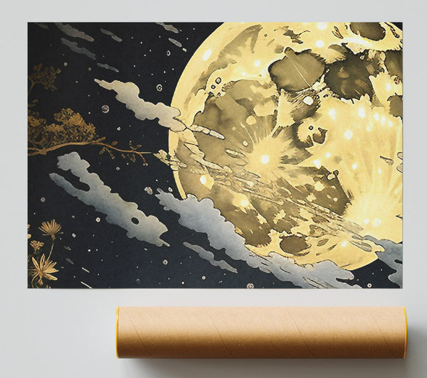 The Moon Woodland Forest