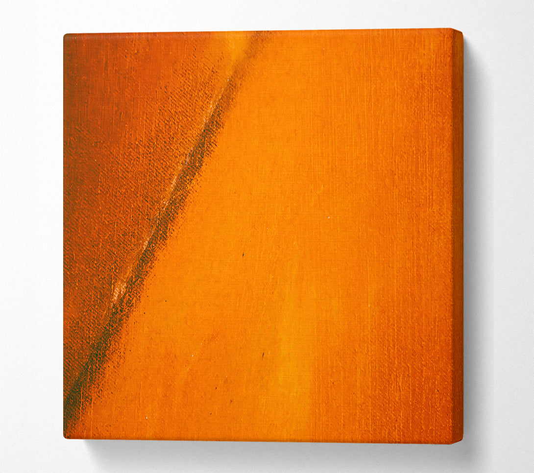  A Canvas Print of Amber Sunset Glow Canvas Wall Art