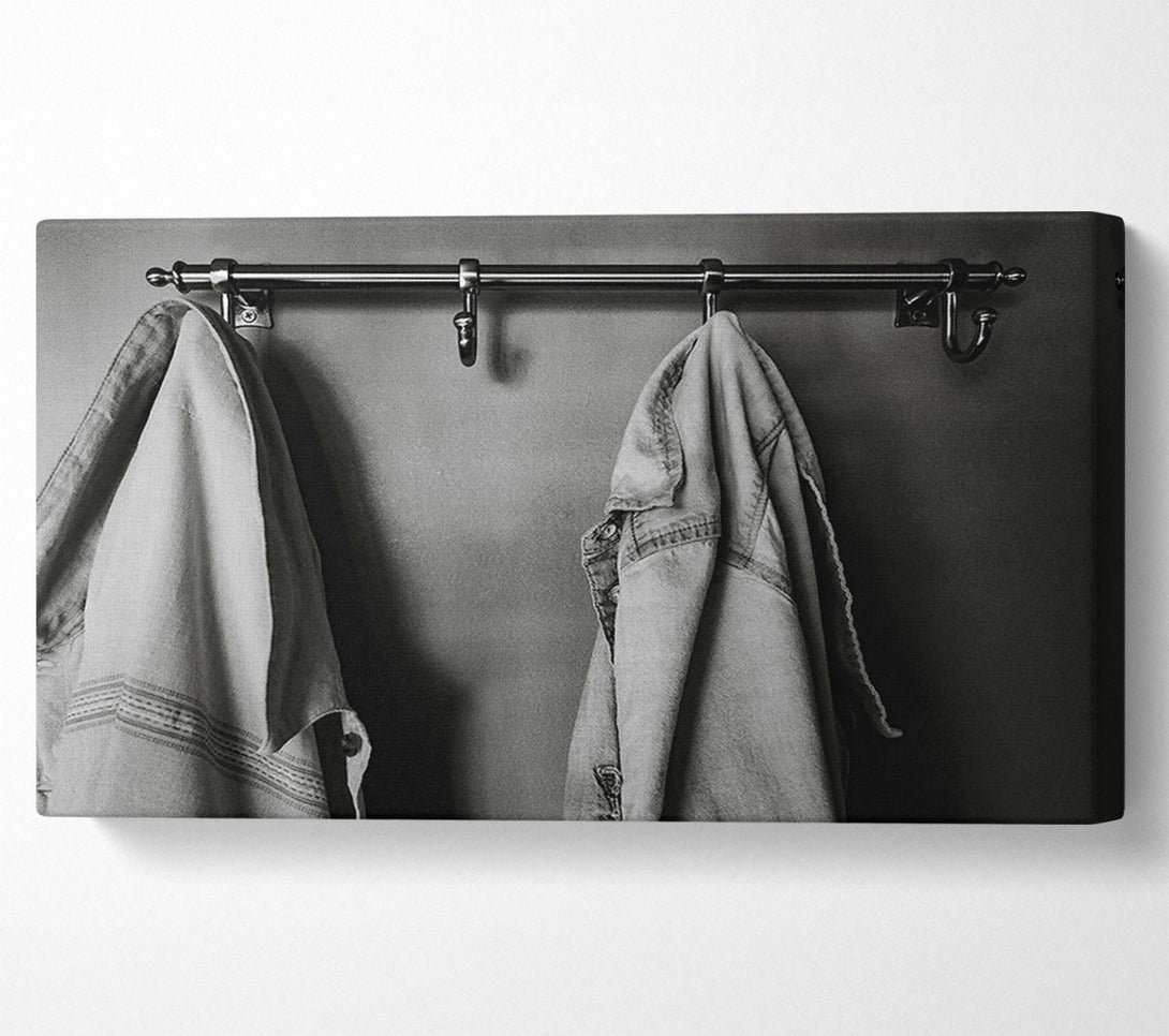  A Canvas Print of Grey Hanging Shadows Canvas Art