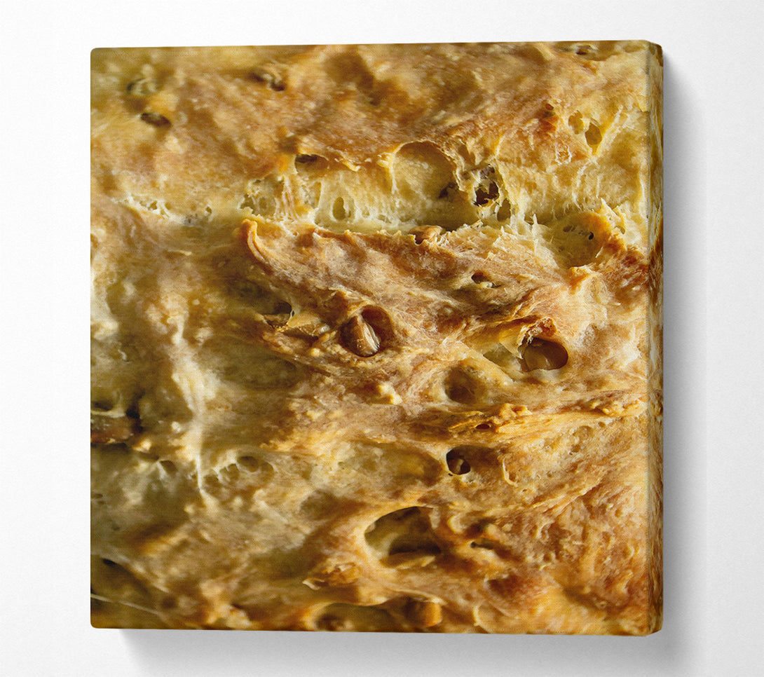  A Canvas Print of Golden Bread Crust Canvas Wall Art
