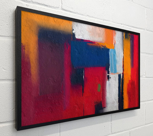 Crimson Abstract Hues
