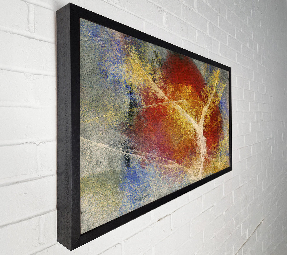  A Canvas Print of Crimson Veiled Sands Canvas Print