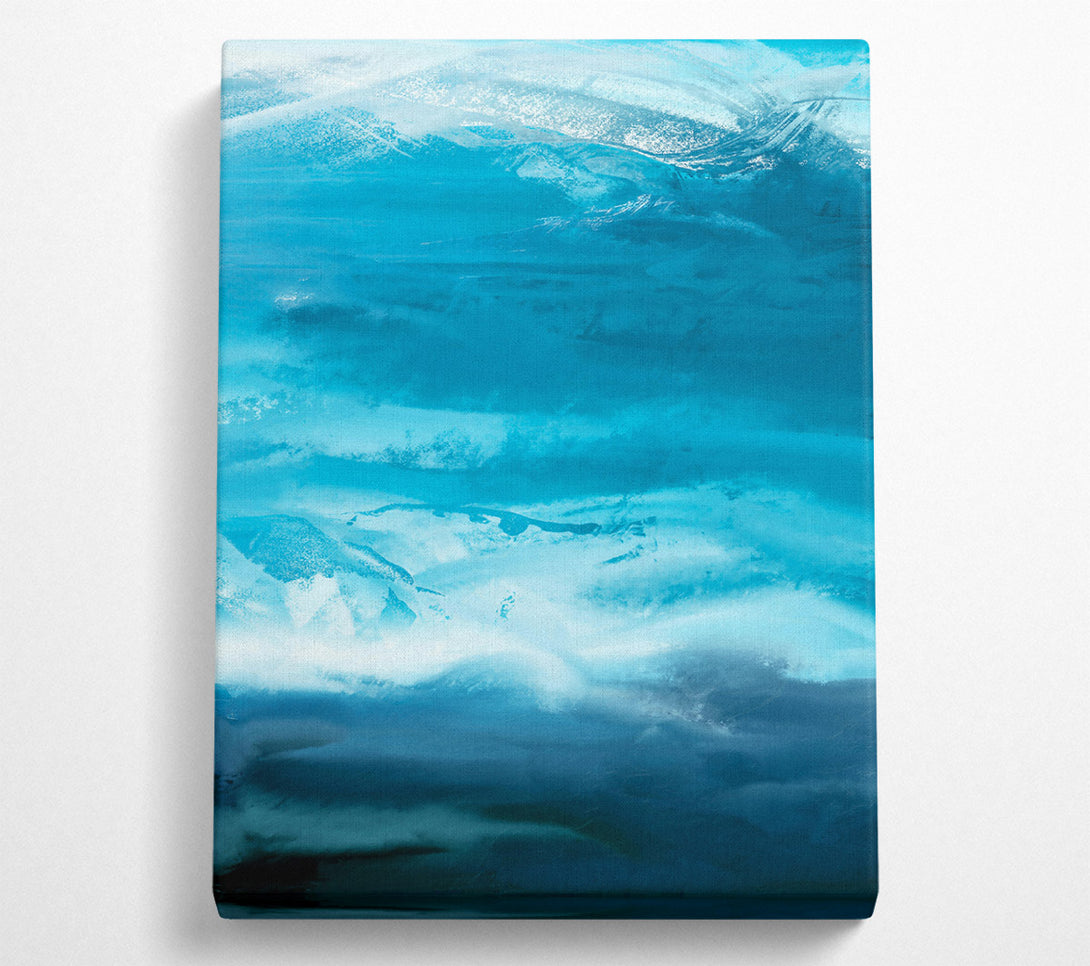  A Canvas Print of Azure Ocean Dreamscape Canvas Art