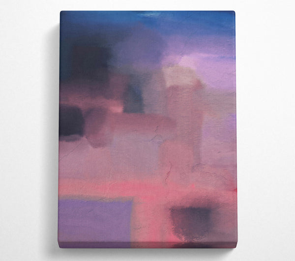  A Canvas Print of Dusty Rose Hues Canvas Wall Art