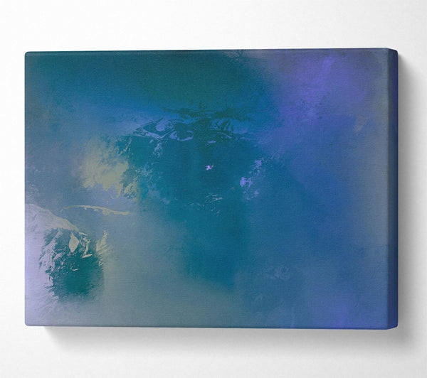  A Canvas Print of Teal Cloud Dreams Canvas Art