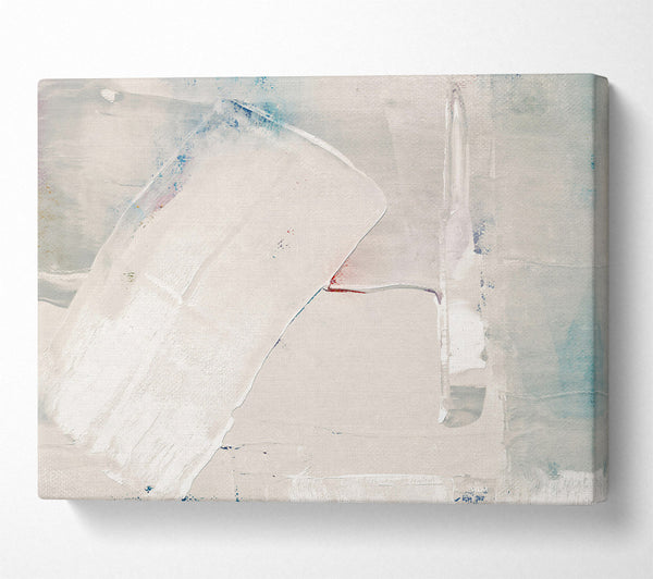  A Canvas Print of White Brushstrokes And Sky Canvas Art