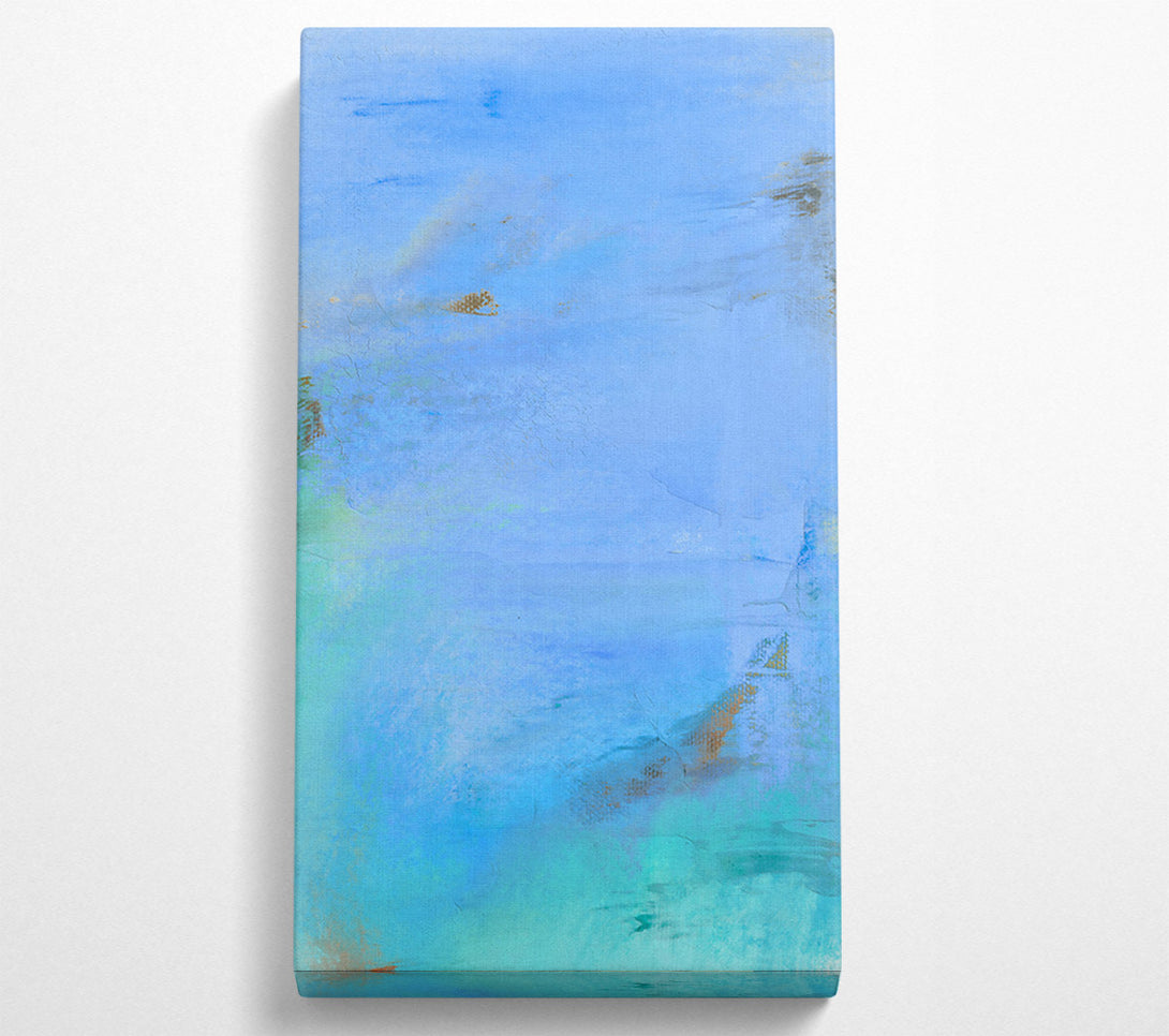  A Canvas Print of Azure Sky Hues Canvas Art