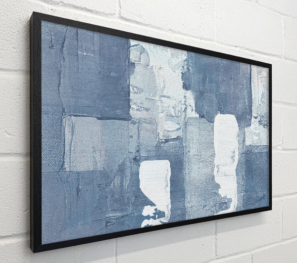 Sombre Blue Abstract