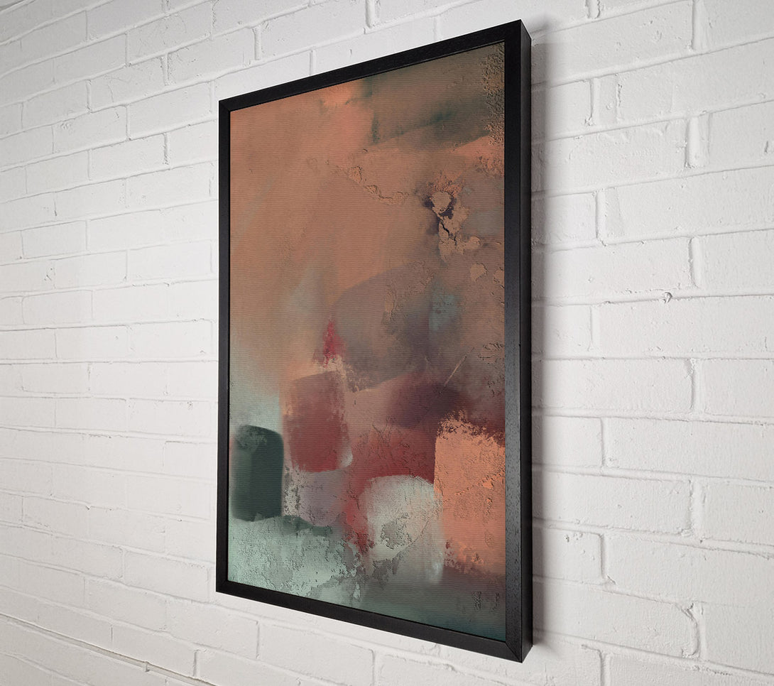  A Canvas Print of Dusty Rose Layers Canvas Wall Art