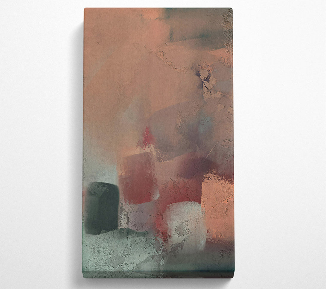 A Canvas Print of Dusty Rose Layers Canvas Wall Art