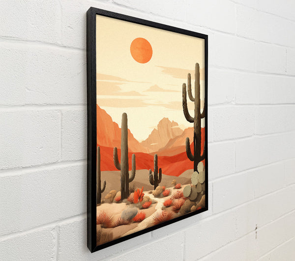 The Sun In The Sky Desert