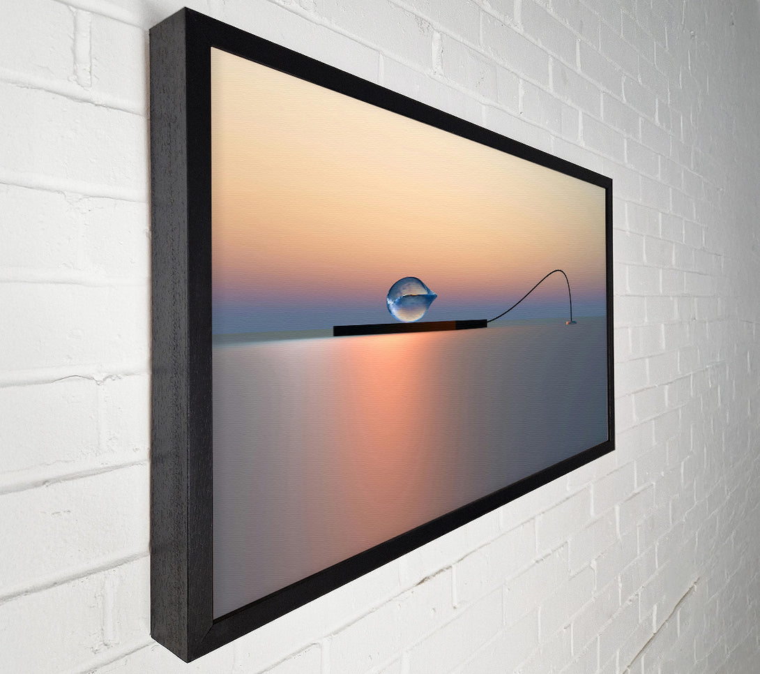  A Canvas Print of Blue Tethered Orb Canvas Wall Art