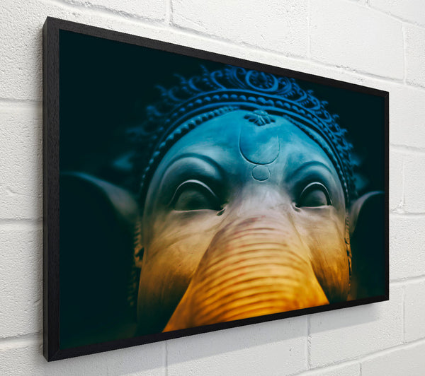 Blue Ganesha'S Gaze