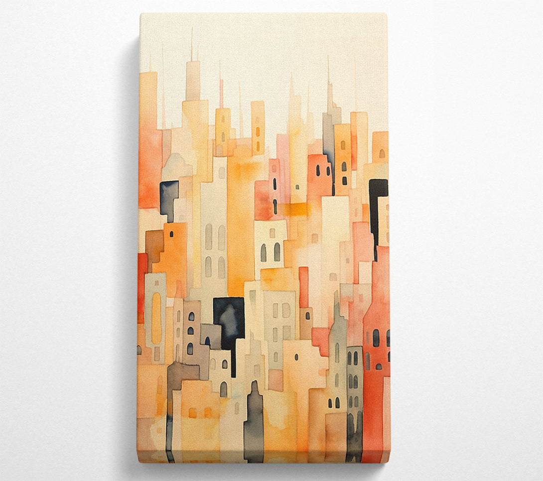  A Canvas Print of The Towns Canvas Wall Art