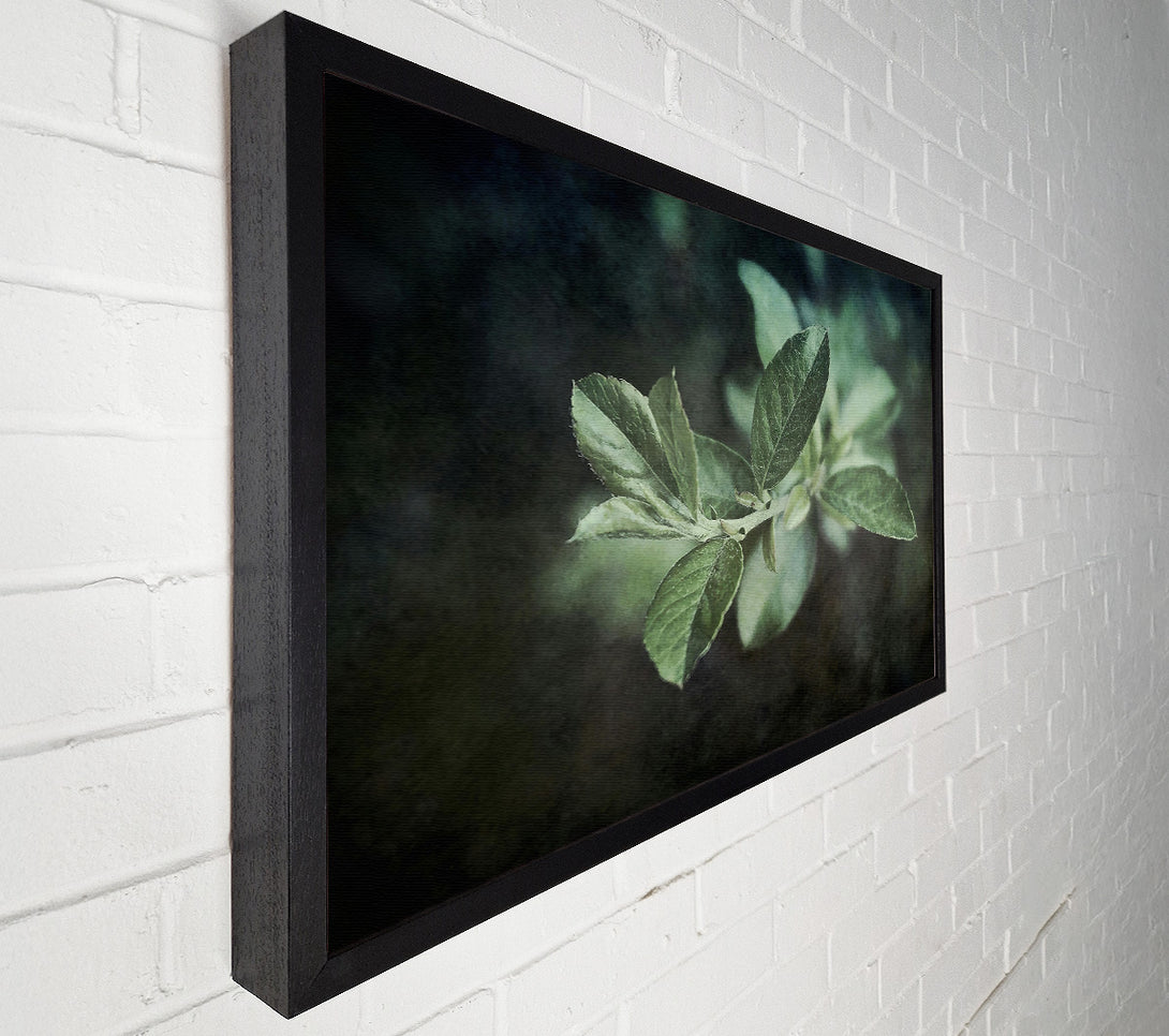  A Canvas Print of Emerald Branch Glow Canvas Wall Art