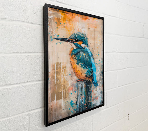 Azure Kingfisher Perch