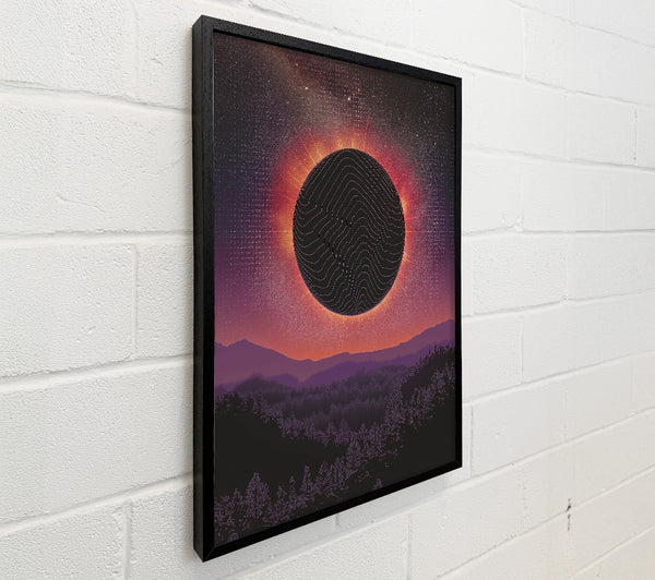 Crimson Celestial Eclipse
