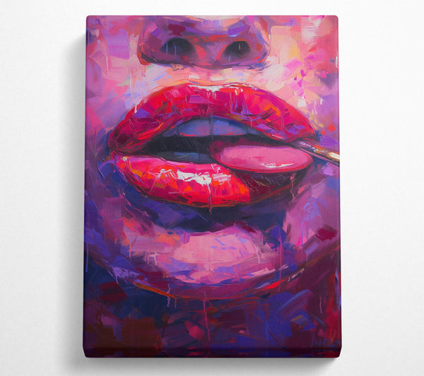  A Canvas Print of Crimson Desire Canvas Art