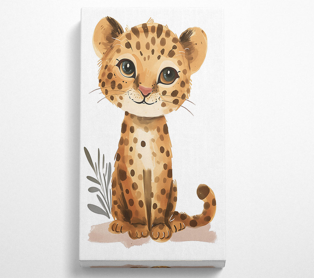  A Canvas Print of Golden Spotted Cub Canvas Print