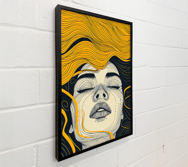 Golden Lines Embrace