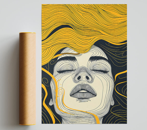 Golden Lines Embrace