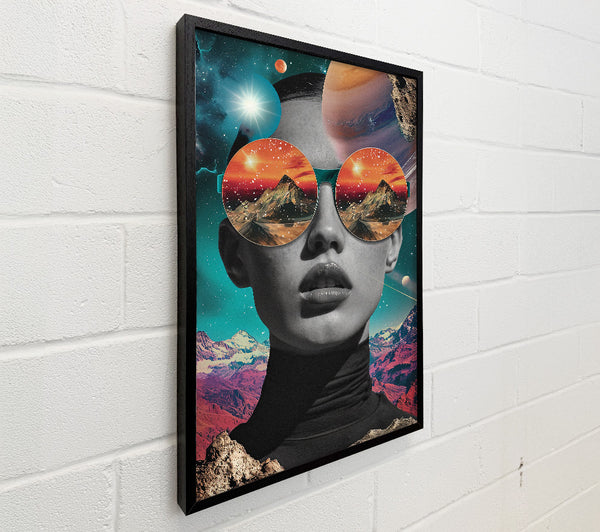 Through The Galaxy Woman