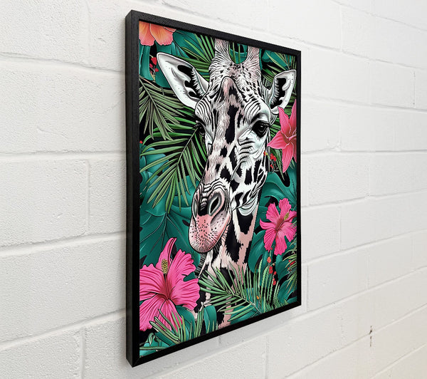 Pink Giraffe Jungle Dream