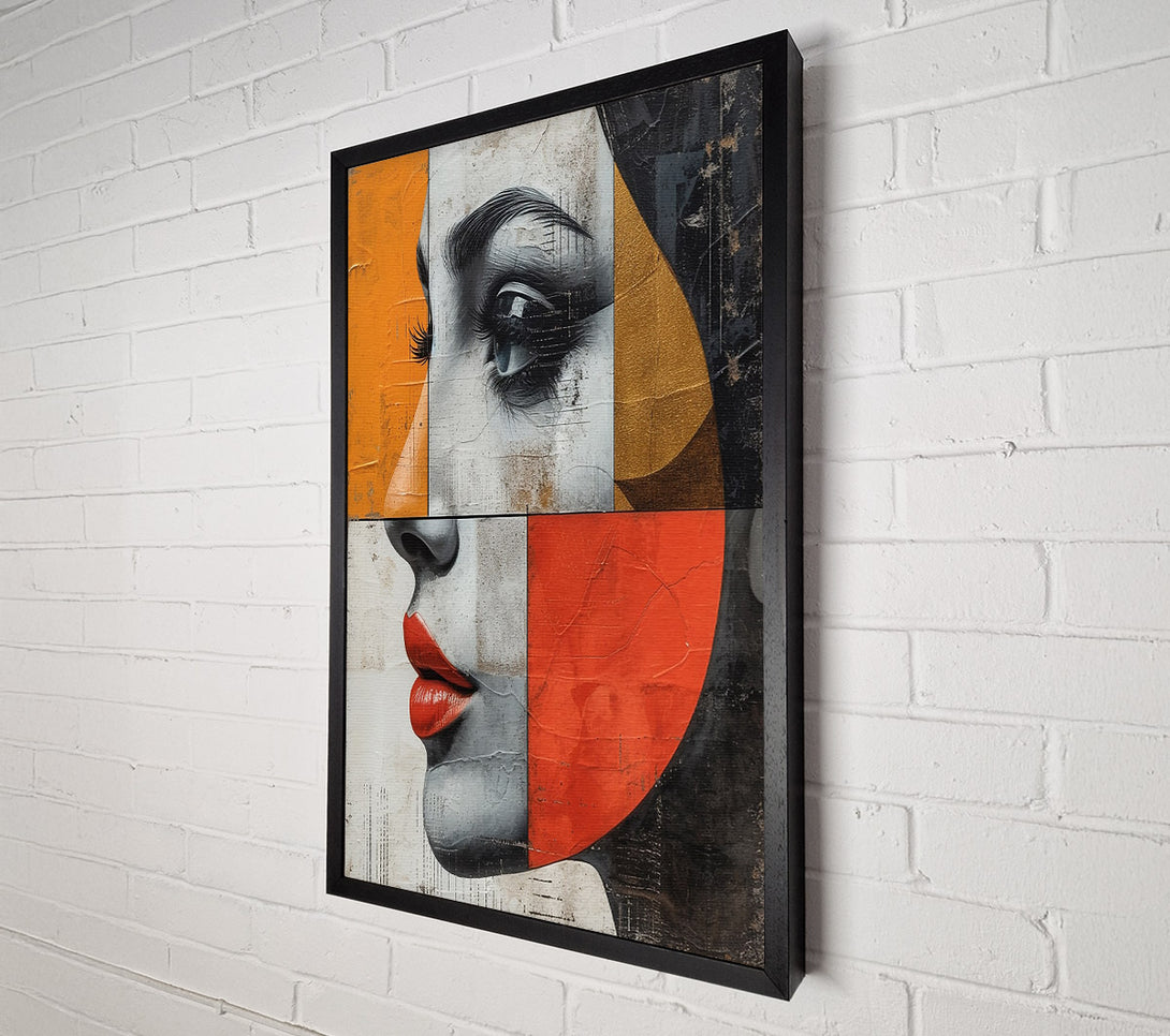  A Canvas Print of Crimson Eyes Of Gold Canvas Art