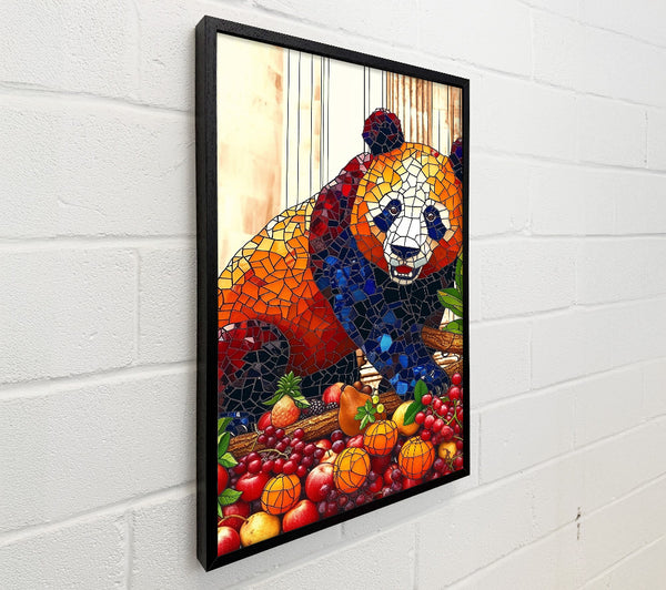 Orange Panda Mosaic