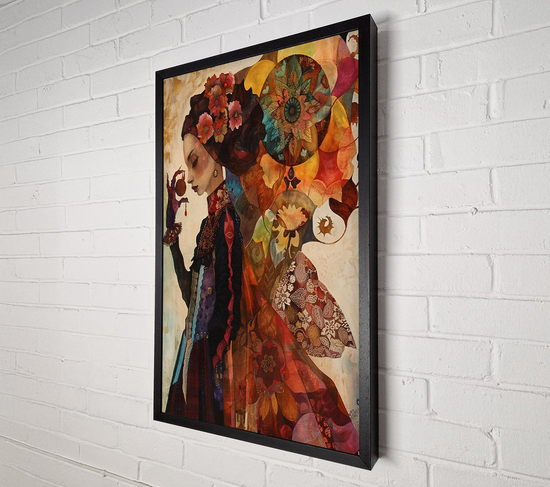  A Canvas Print of Crimson Dream Weaver Canvas Wall Art