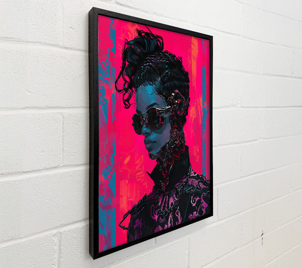 Cyberpunk Pink Haze